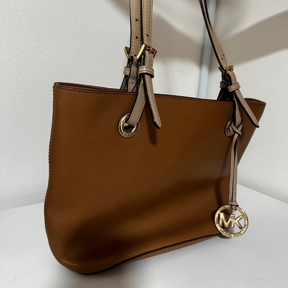 Michael Kors Brown Shoulder Bag with Adjustable Straps
